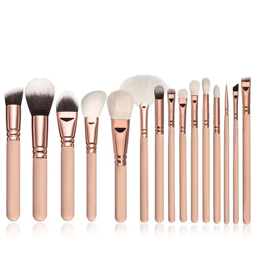 15pcs Premium Makeup Brushes Set