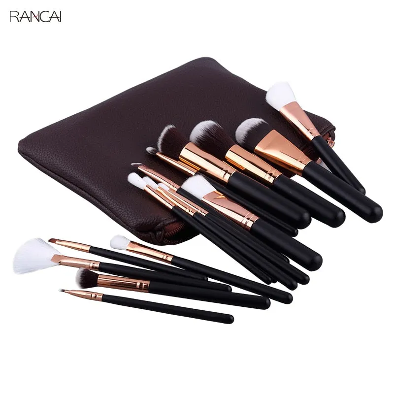 15pcs Premium Makeup Brushes Set