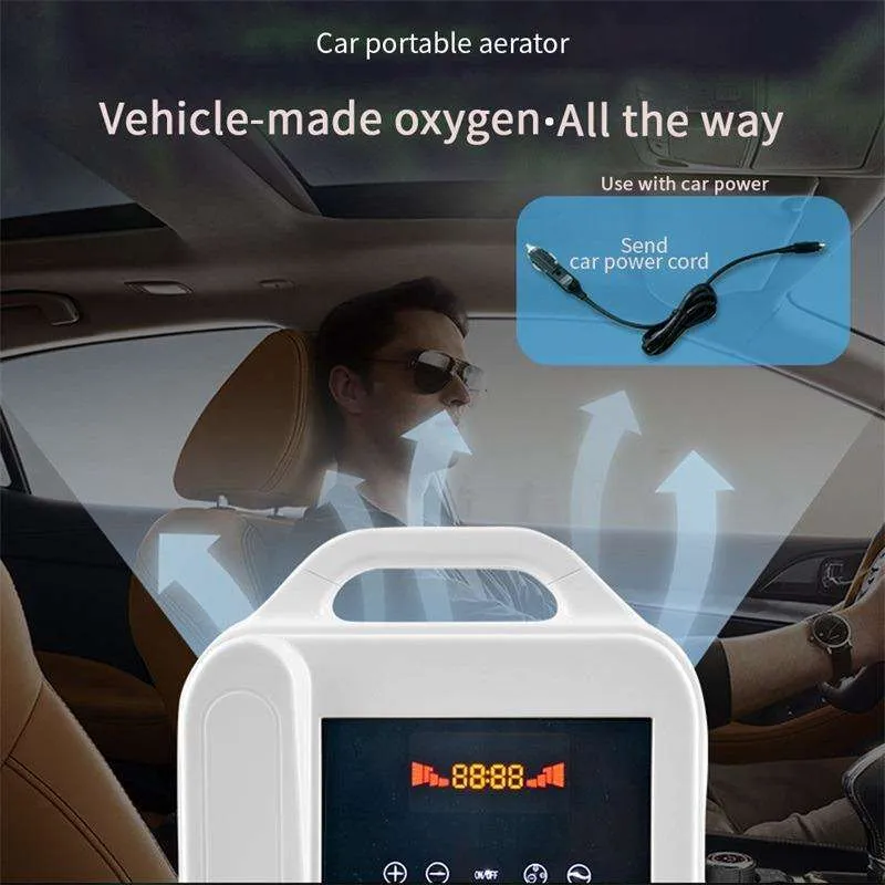 1L/m  Mini Portable Oxygen Concentrator For Outdoor Indoor Car use
