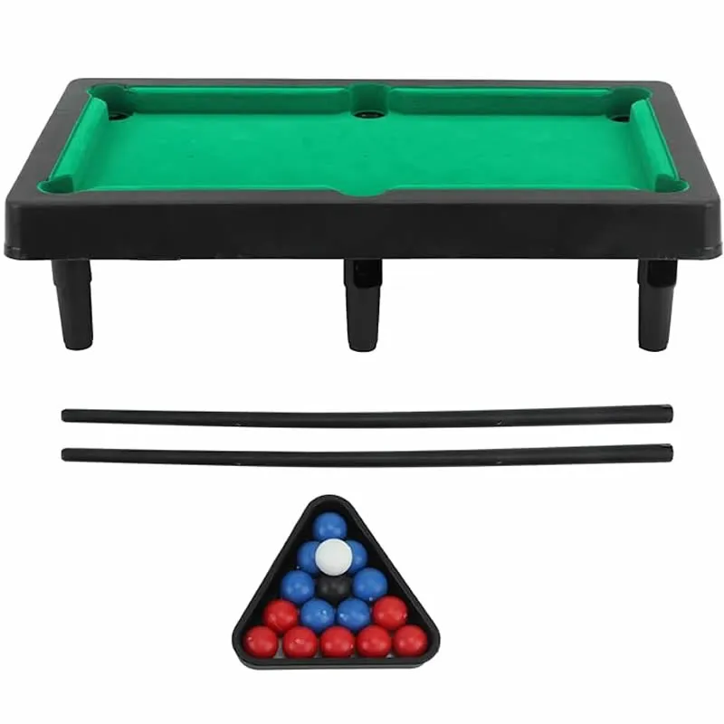 33.5cm x 25.5cm Mini Snooker World Champion Pool Set WD-49