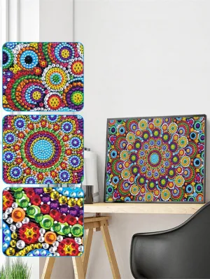 5D DIY Special-Shaped Drill-Flower  30*40CM