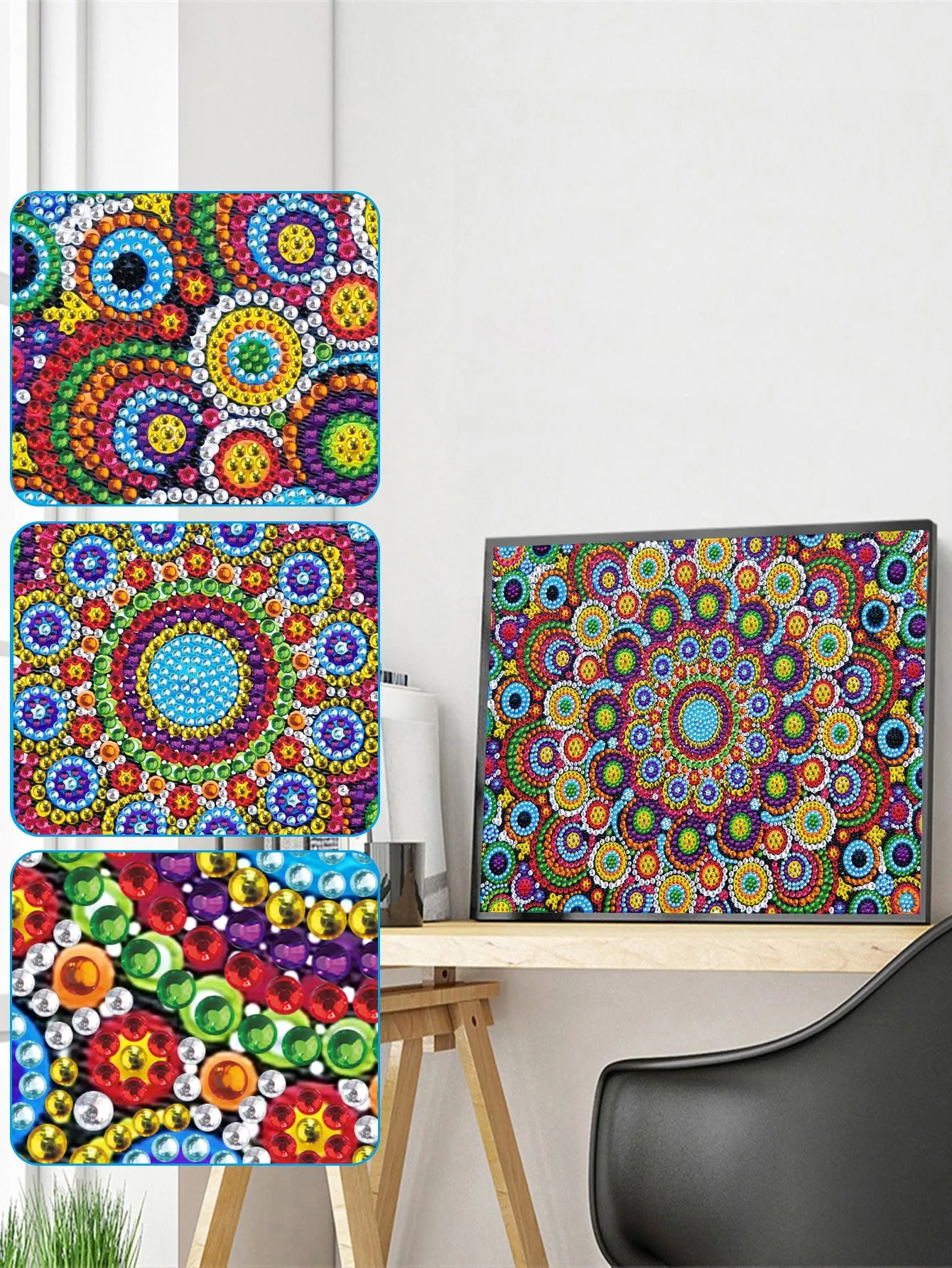 5D DIY Special-Shaped Drill-Flower  30*40CM