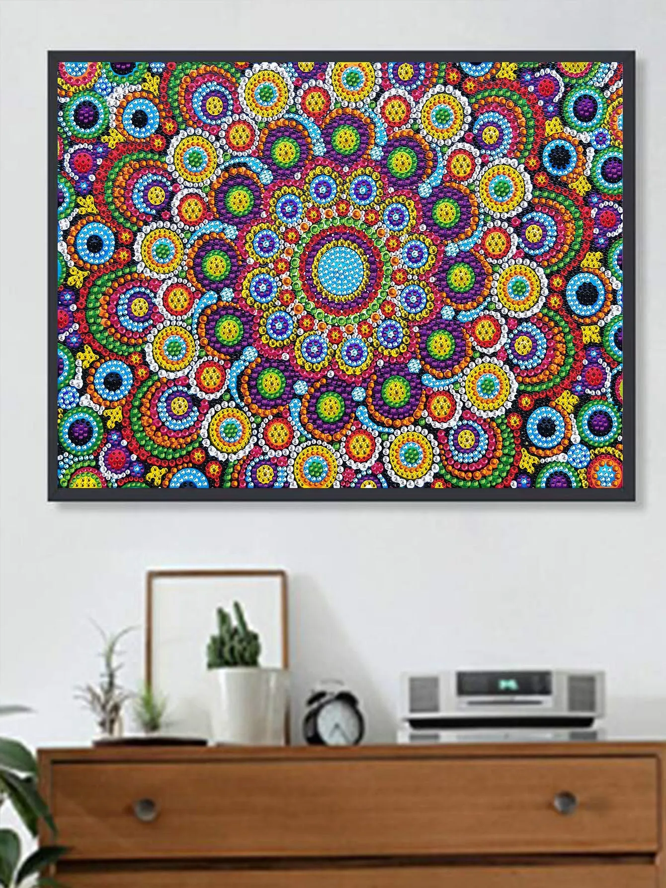 5D DIY Special-Shaped Drill-Flower  30*40CM