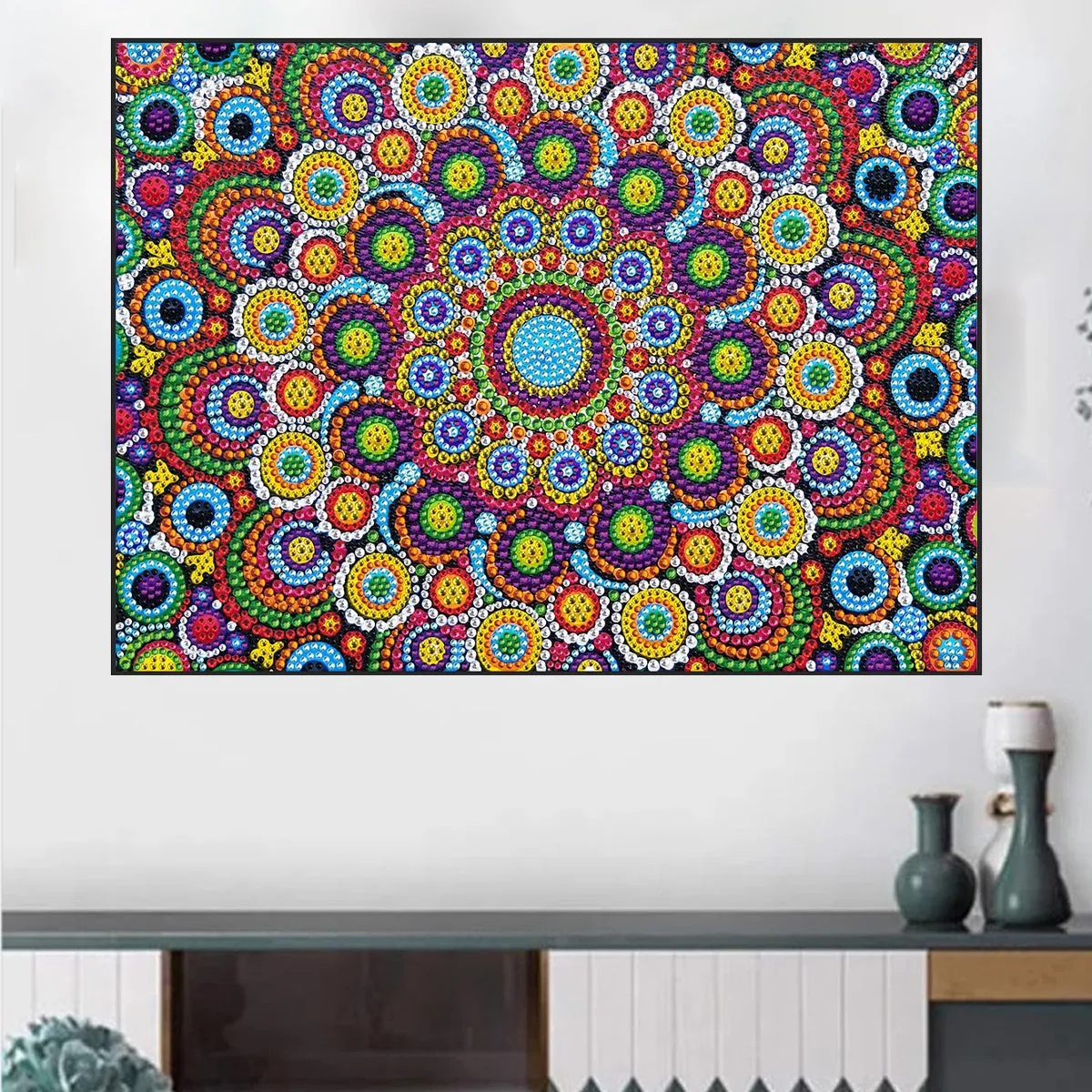 5D DIY Special-Shaped Drill-Flower  30*40CM