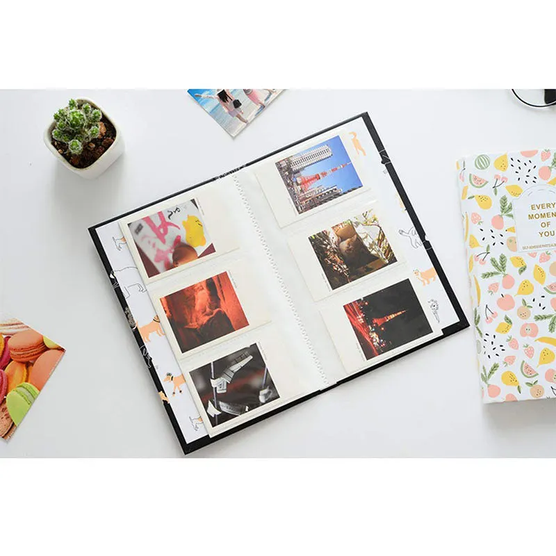 84 Pockets Mini Photo Album for Fujifilm Instax Mini 7s 8 8  9 25 26 50s 70 90 Instant Camera - Orange