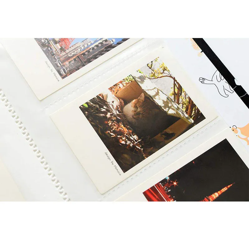 84 Pockets Mini Photo Album for Fujifilm Instax Mini 7s 8 8  9 25 26 50s 70 90 Instant Camera - Orange