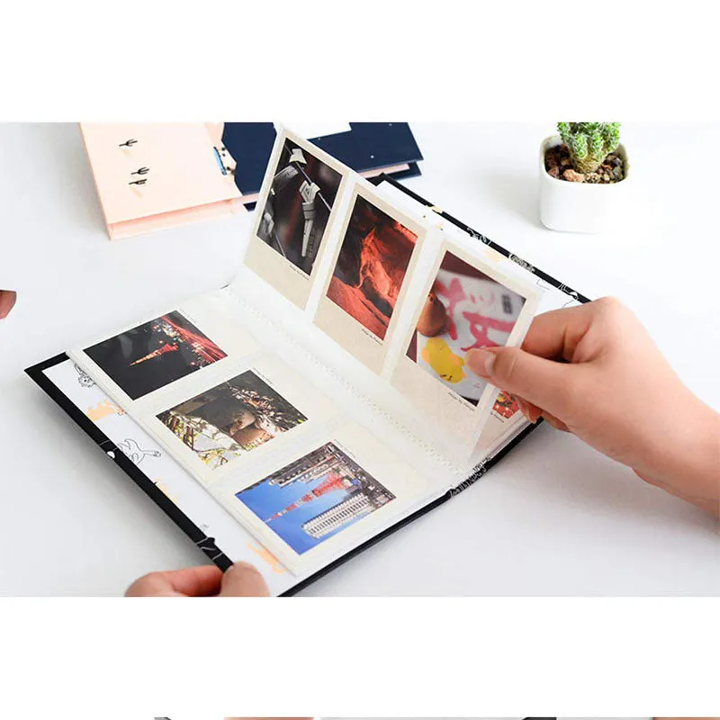 84 Pockets Mini Photo Album for Fujifilm Instax Mini 7s 8 8  9 25 26 50s 70 90 Instant Camera - Orange