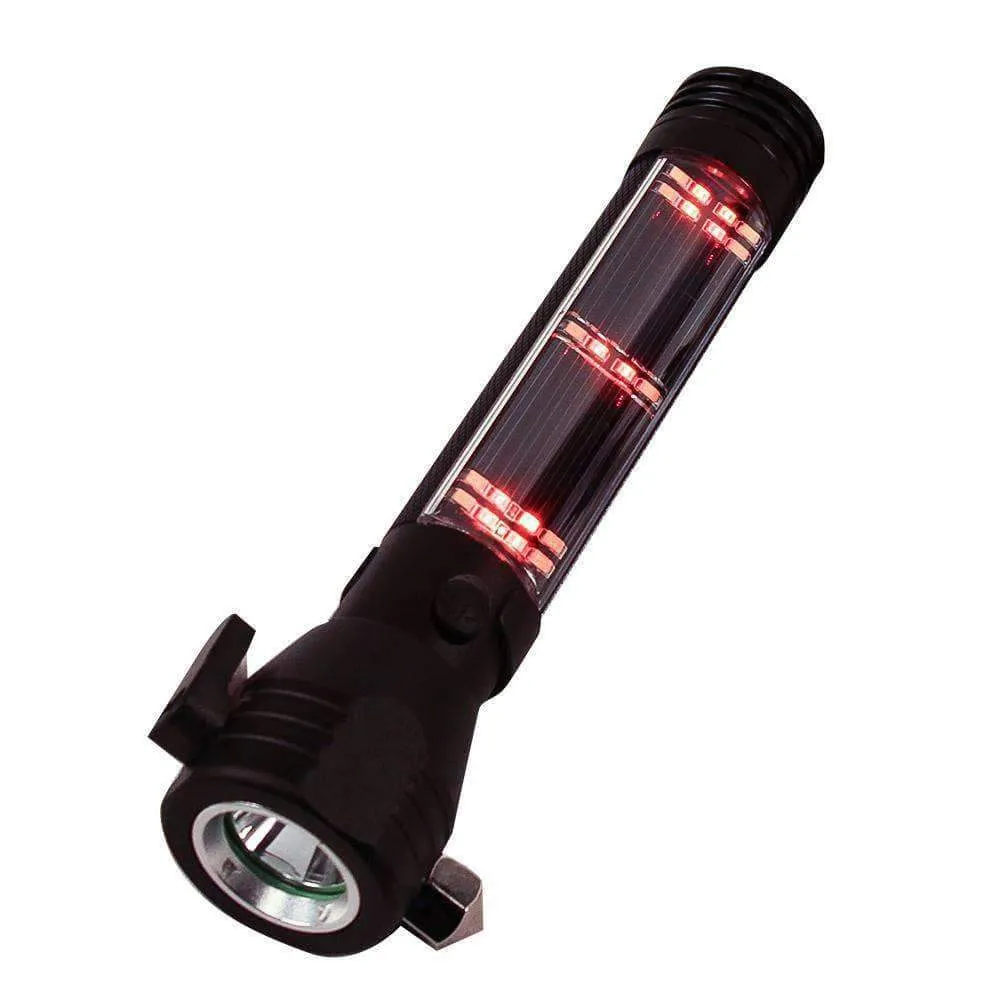 9-in-1 LED Solar Flashlight / Power Bank & Multi-Tool - Welcome Special
