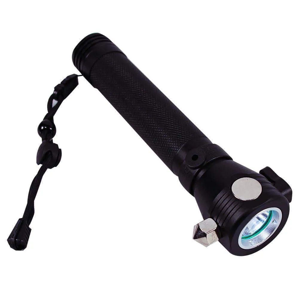 9-in-1 LED Solar Flashlight / Power Bank & Multi-Tool - Welcome Special