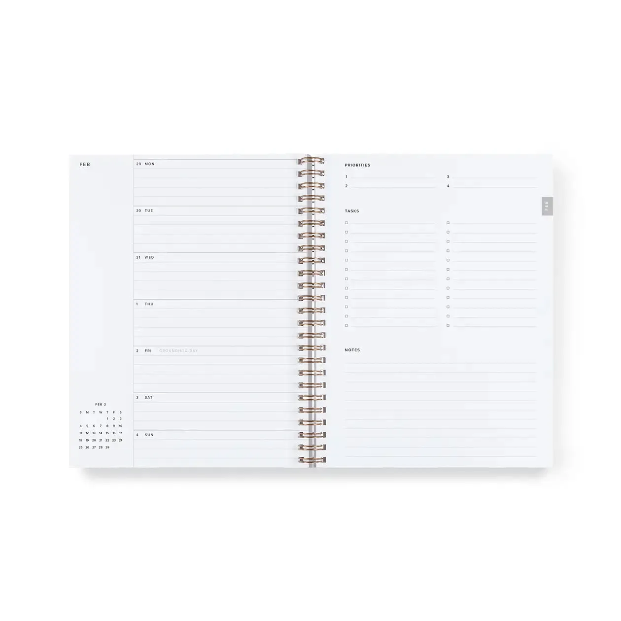 Appointed 2025 Compact Task Planner