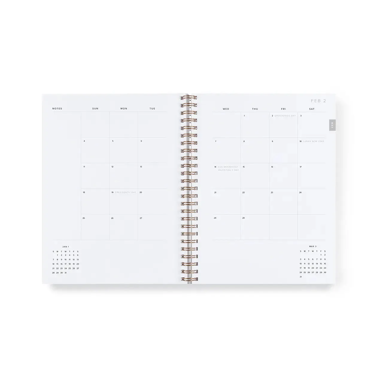 Appointed 2025 Compact Task Planner