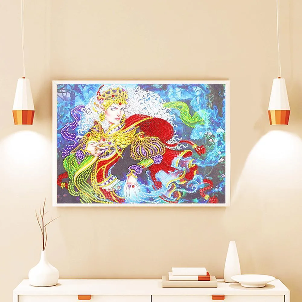 Beauty 5D DIY Special Shaped Diamond Painting
