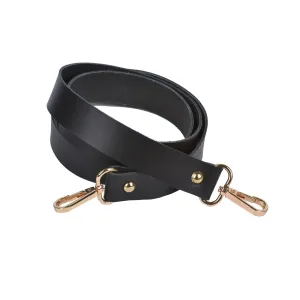 Black Leather Purse Strap