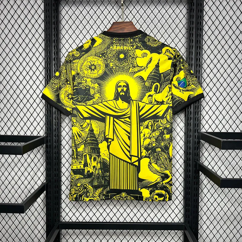 Brazil x Christ (Jesus) Edition Yellow Jersey