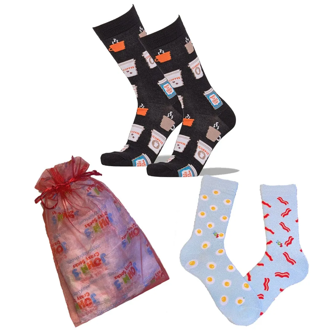 Breakfast Buddies Gift Bag For Him