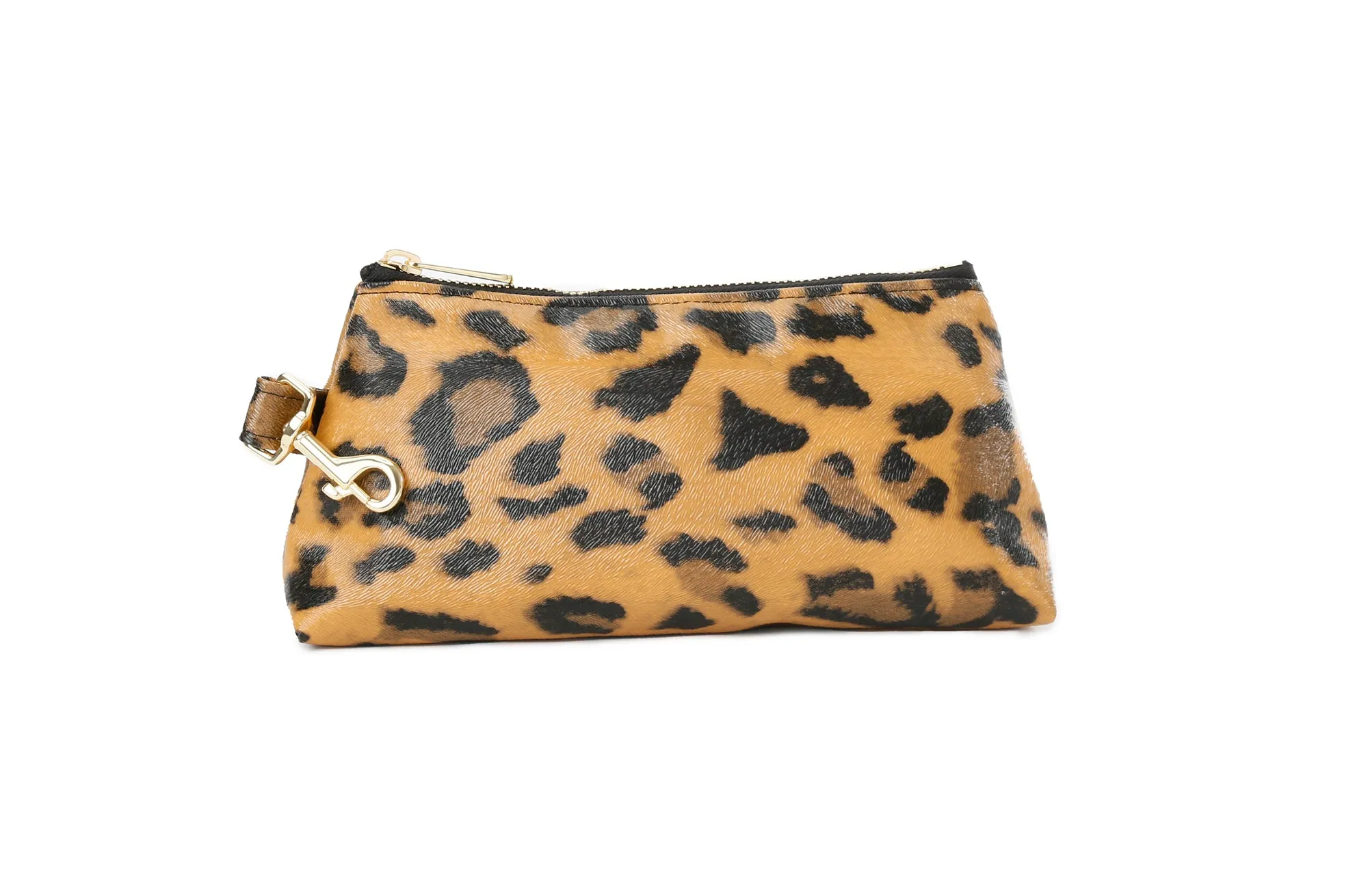 Brown Leopard Vegan Leather Bag