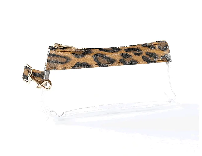 Brown Leopard Vegan Leather Bag