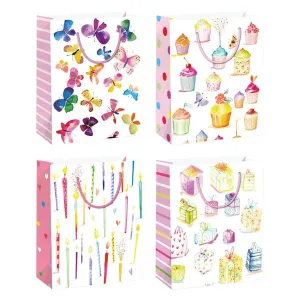 Cake Candles Gift Bag - 31cm x 40cm x 12cm