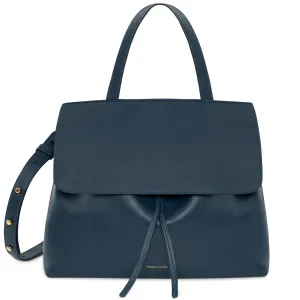 Calf Mini Lady Bag - Blu