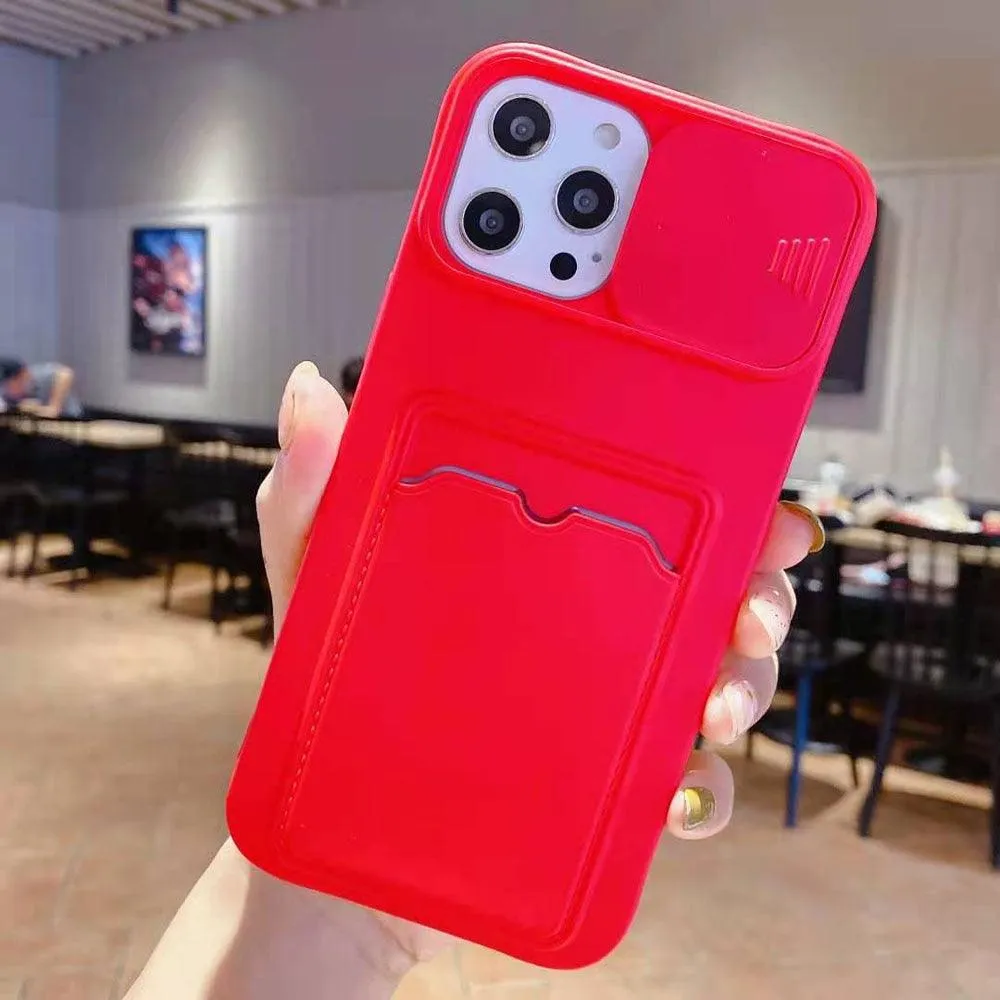 Card Bag Pattern iPhone Cute Phone Case For iPhone 13 12 11 Pro Max X XR XS Max 7 8 Plus