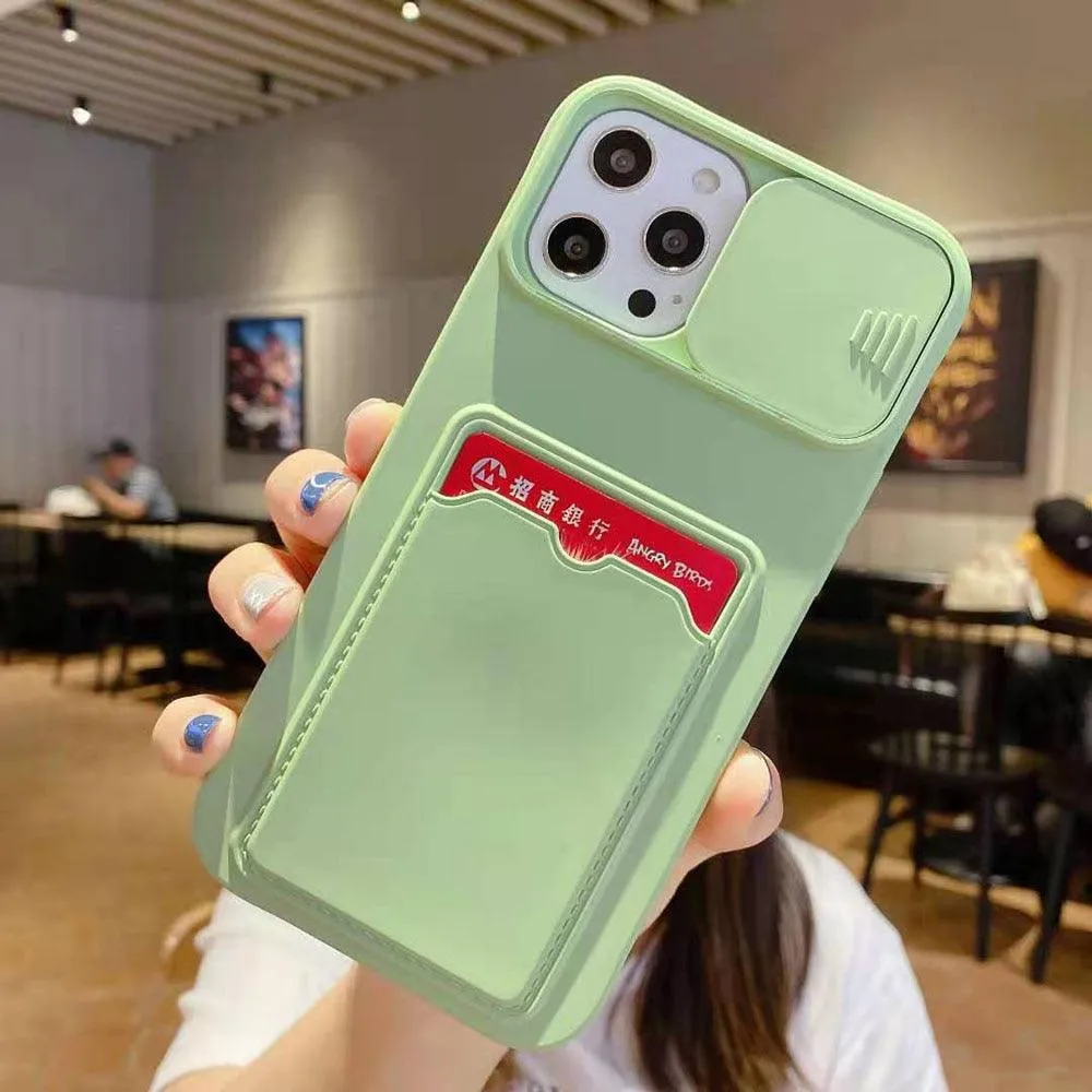 Card Bag Pattern iPhone Cute Phone Case For iPhone 13 12 11 Pro Max X XR XS Max 7 8 Plus