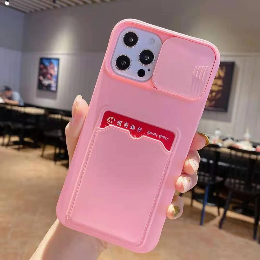 Card Bag Pattern iPhone Cute Phone Case For iPhone 13 12 11 Pro Max X XR XS Max 7 8 Plus