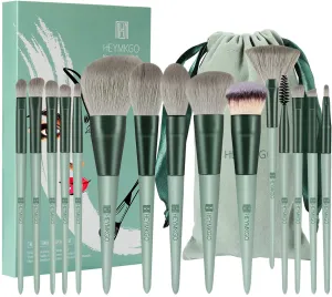 Champion-15pcs Makeup Brush Sets with Flannel Bag