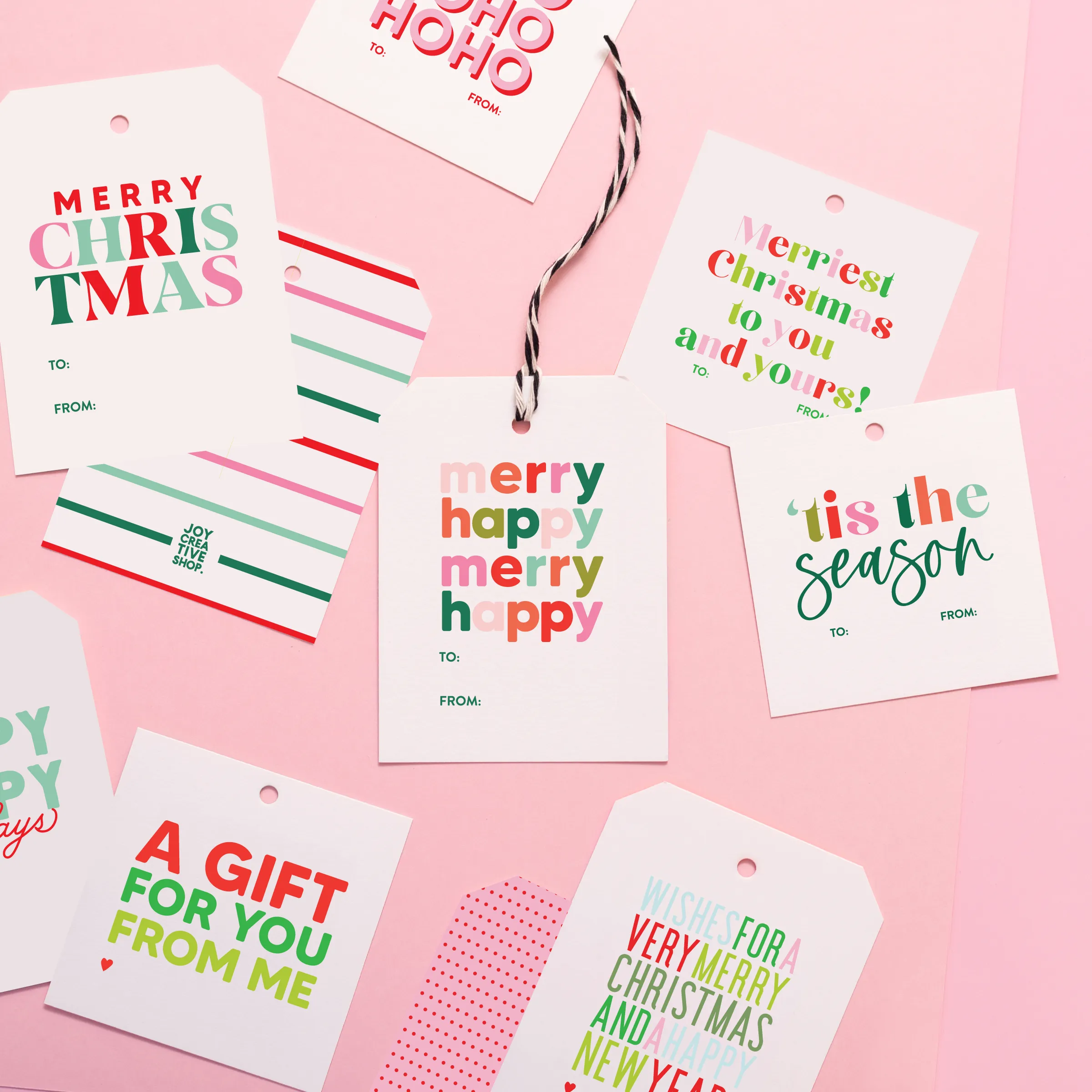 Christmas Bag of Tags