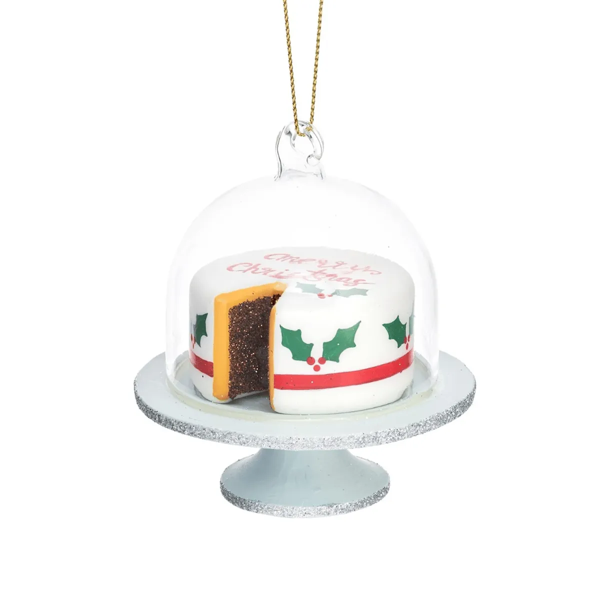 Christmas Cake Dome Decoration