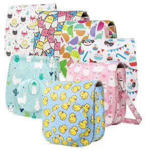 [CLEARANCE] Pikxi BMP11 Fujifilm Instax Mini 11 PU Leather Camera Case Bag Shoulder Bag Protector Cover Case (Colorful Animal Designs)