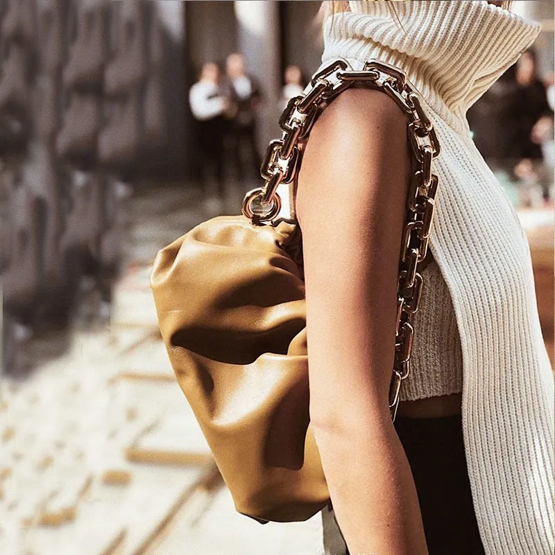 Cloud bag, Soft Leather Hobos Bag, Single Shoulder Purse, Crossbody Bag, Luxury Handbag And Purse Day Clutches