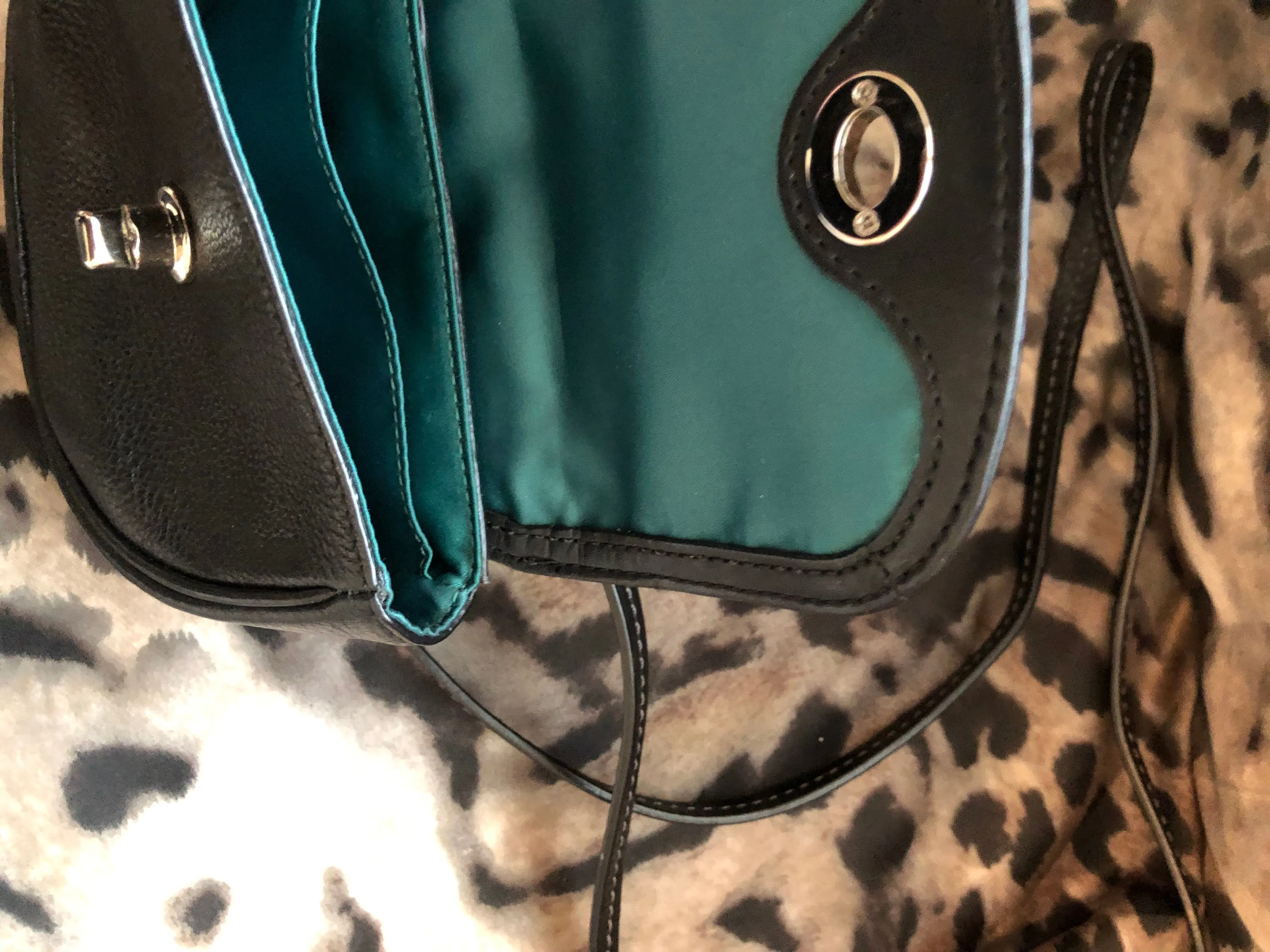consignment bag - Coach black cross body