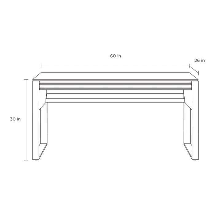 Corridor Compact Desk