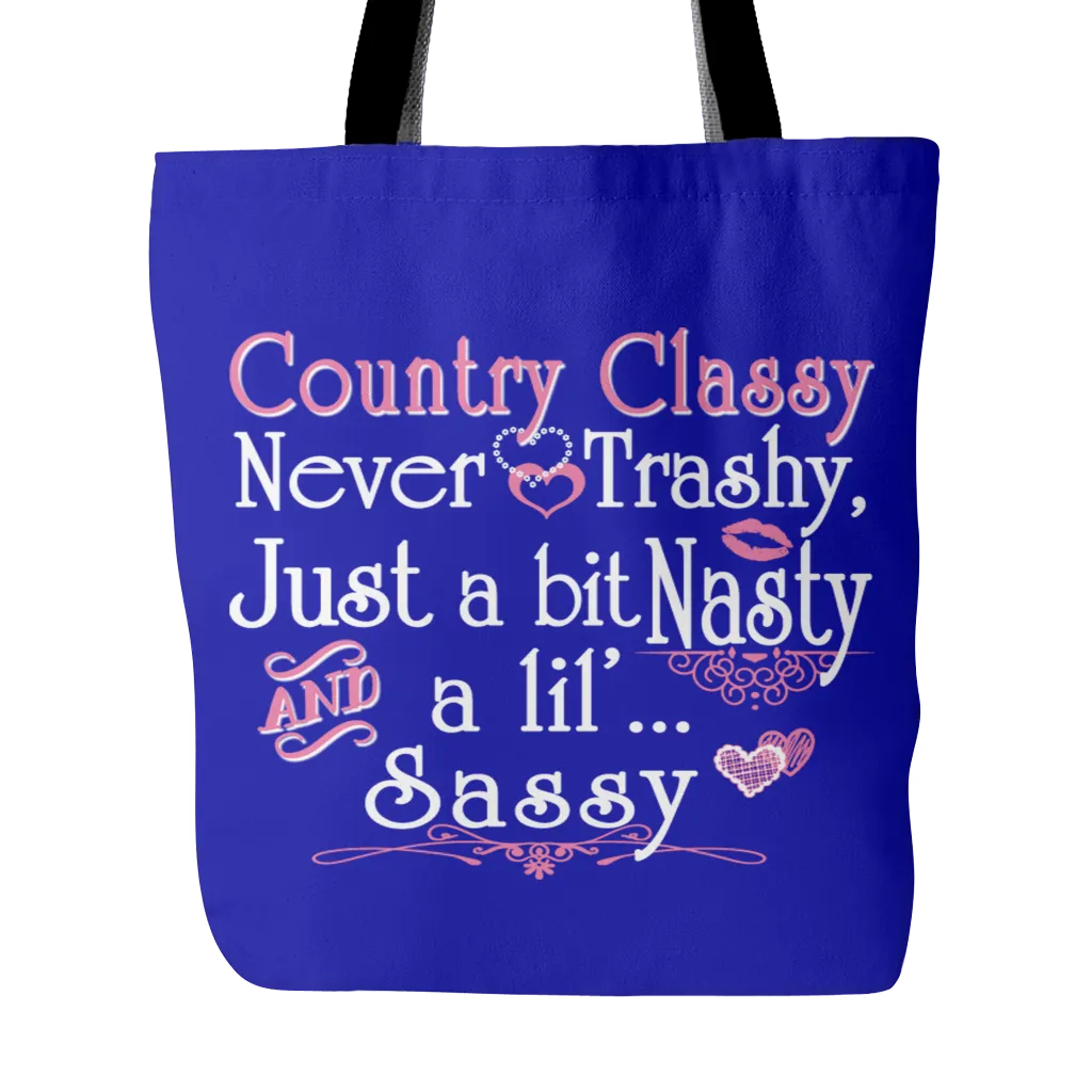 Country Classy Tote Bag