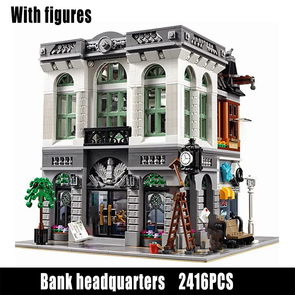 Creator Expert MOC City Brick Bank Bricks Toy Canada