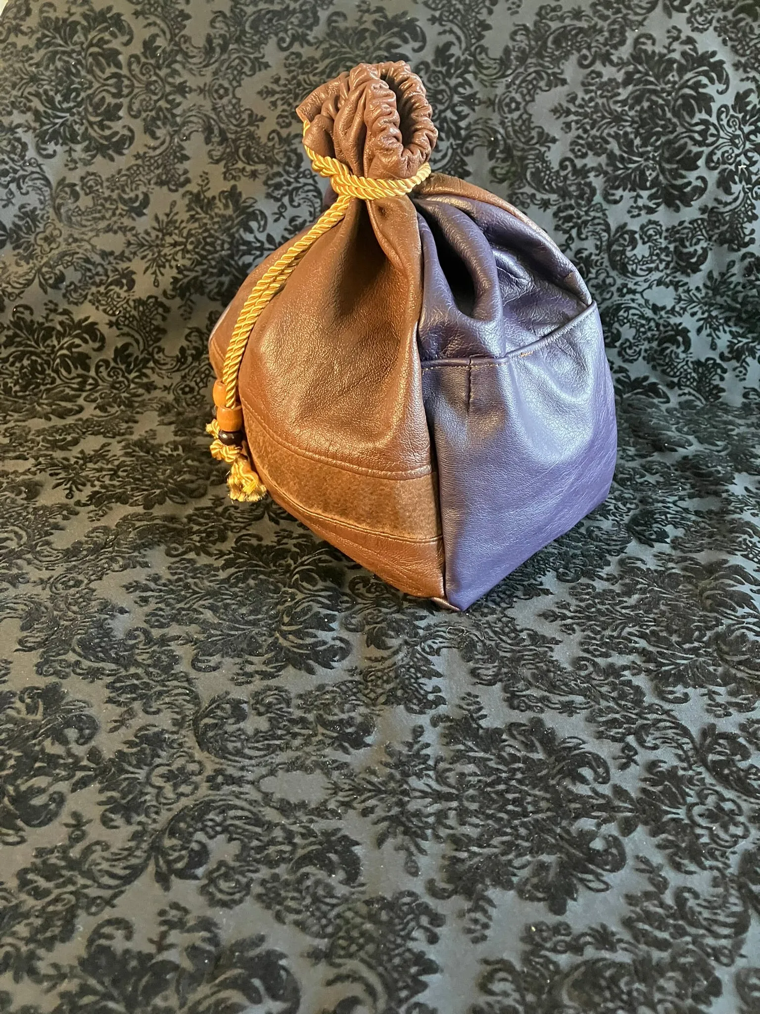 Custom Leather Dice bags