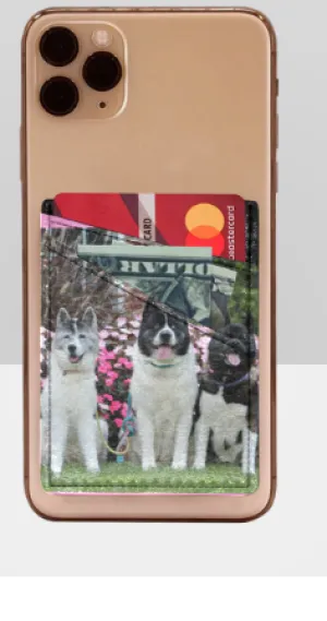 Custom Phone Card Holder