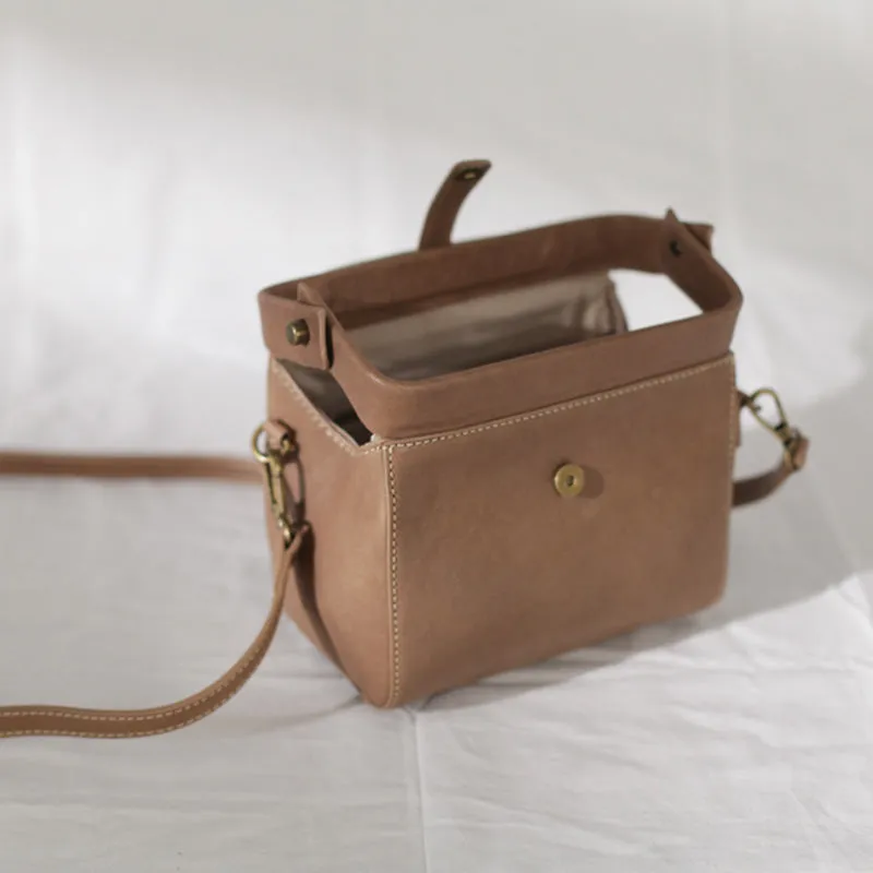 Cute Female Leather Doctor Bags Handbags Shoulder Bag Purse for Women