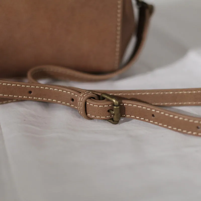 Cute Female Leather Doctor Bags Handbags Shoulder Bag Purse for Women