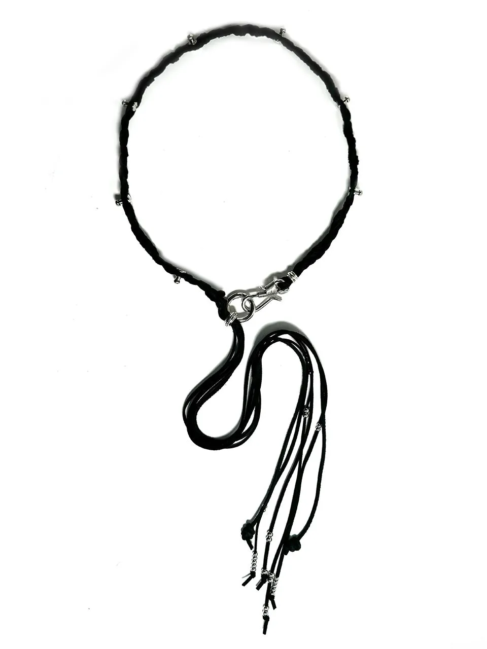 [DAZZLING CLUB] Seasonless Leather Braid Belt
