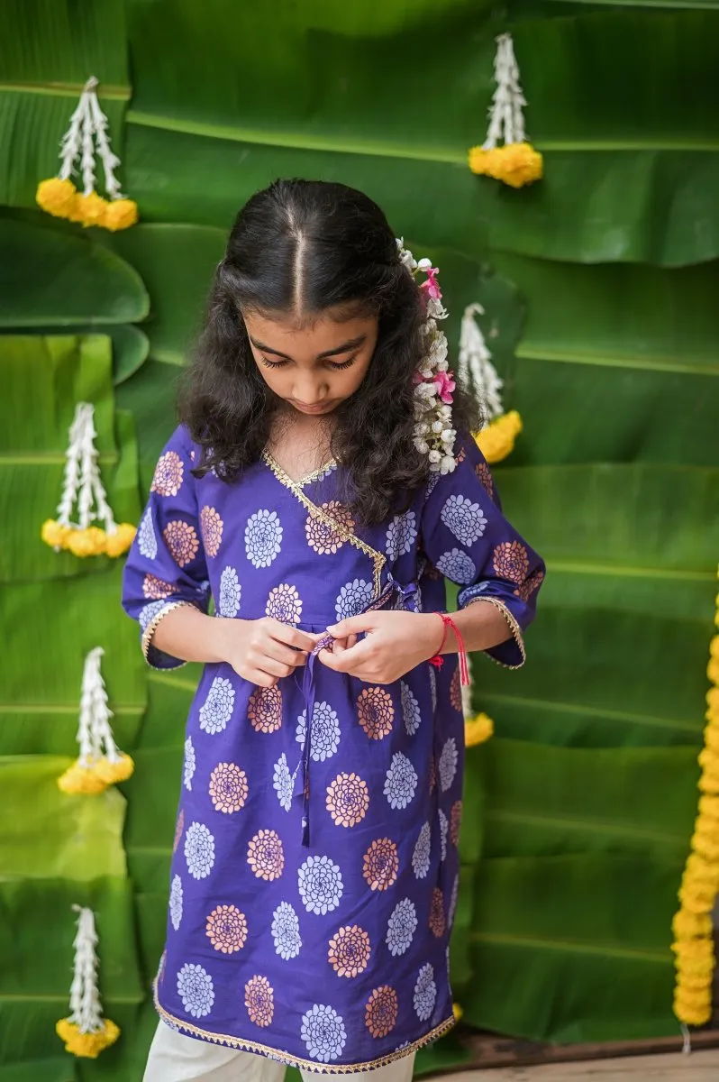 Dazzling Flower- Girls Ethnic Wear