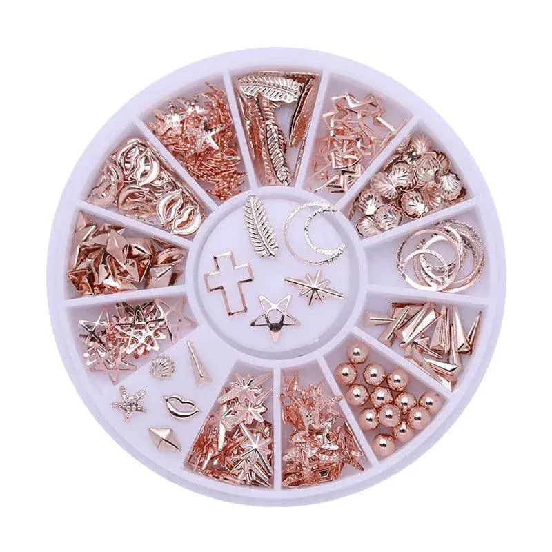 Dazzling Rhinestone and Crystal Gem Set for Stunning 3D Nail Art