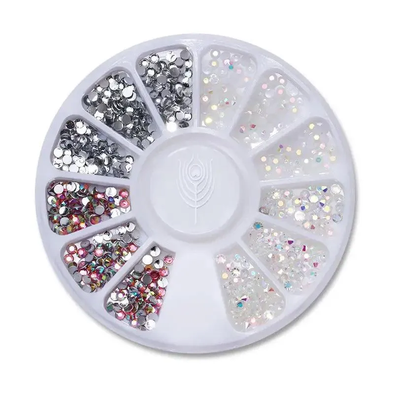 Dazzling Rhinestone and Crystal Gem Set for Stunning 3D Nail Art