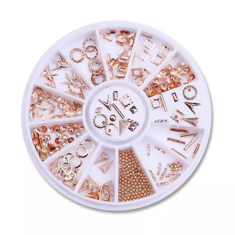 Dazzling Rhinestone and Crystal Gem Set for Stunning 3D Nail Art