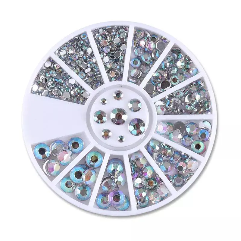 Dazzling Rhinestone and Crystal Gem Set for Stunning 3D Nail Art