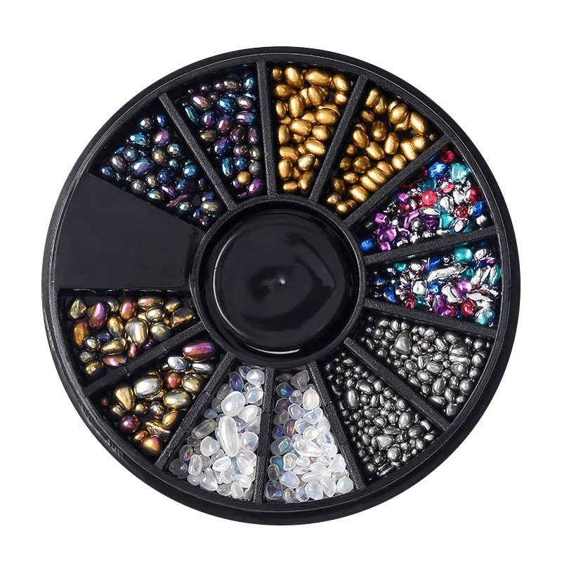 Dazzling Rhinestone and Crystal Gem Set for Stunning 3D Nail Art