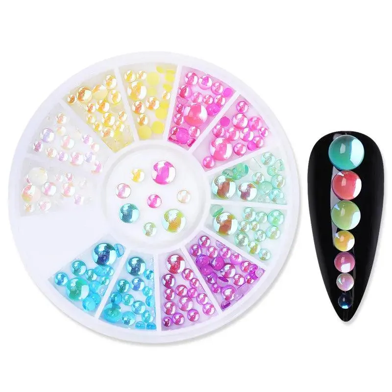 Dazzling Rhinestone and Crystal Gem Set for Stunning 3D Nail Art