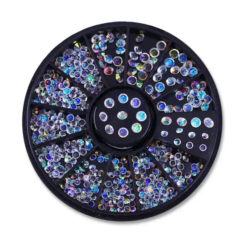 Dazzling Rhinestone and Crystal Gem Set for Stunning 3D Nail Art