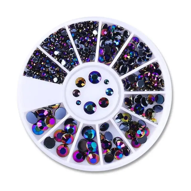 Dazzling Rhinestone and Crystal Gem Set for Stunning 3D Nail Art