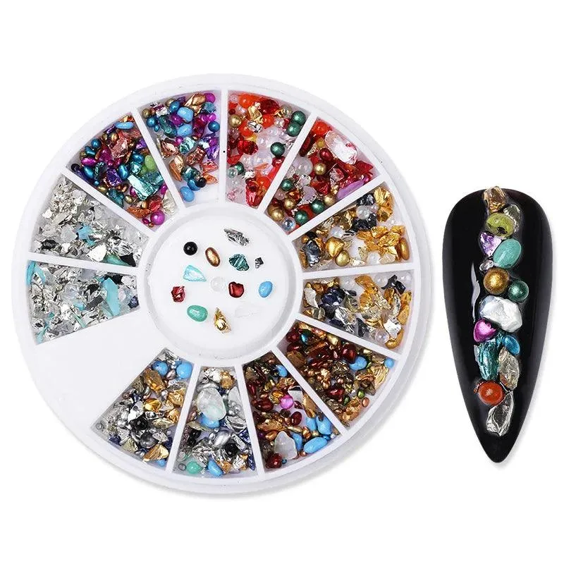 Dazzling Rhinestone and Crystal Gem Set for Stunning 3D Nail Art